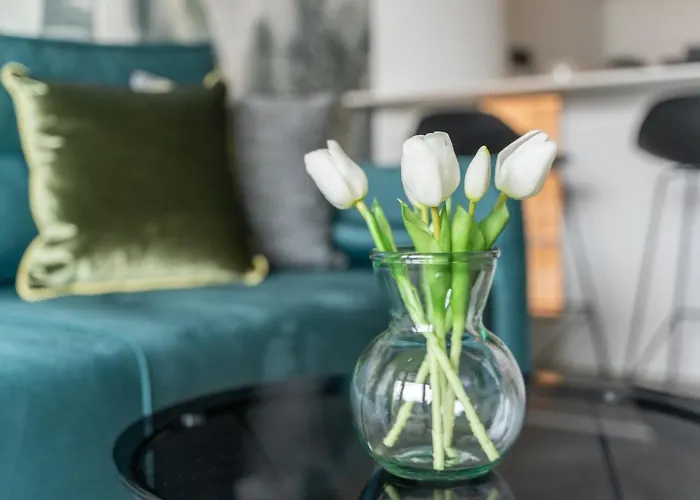 Comfy 4-5th Floor Hanza Tower - Sauna & Pool Apartamento *